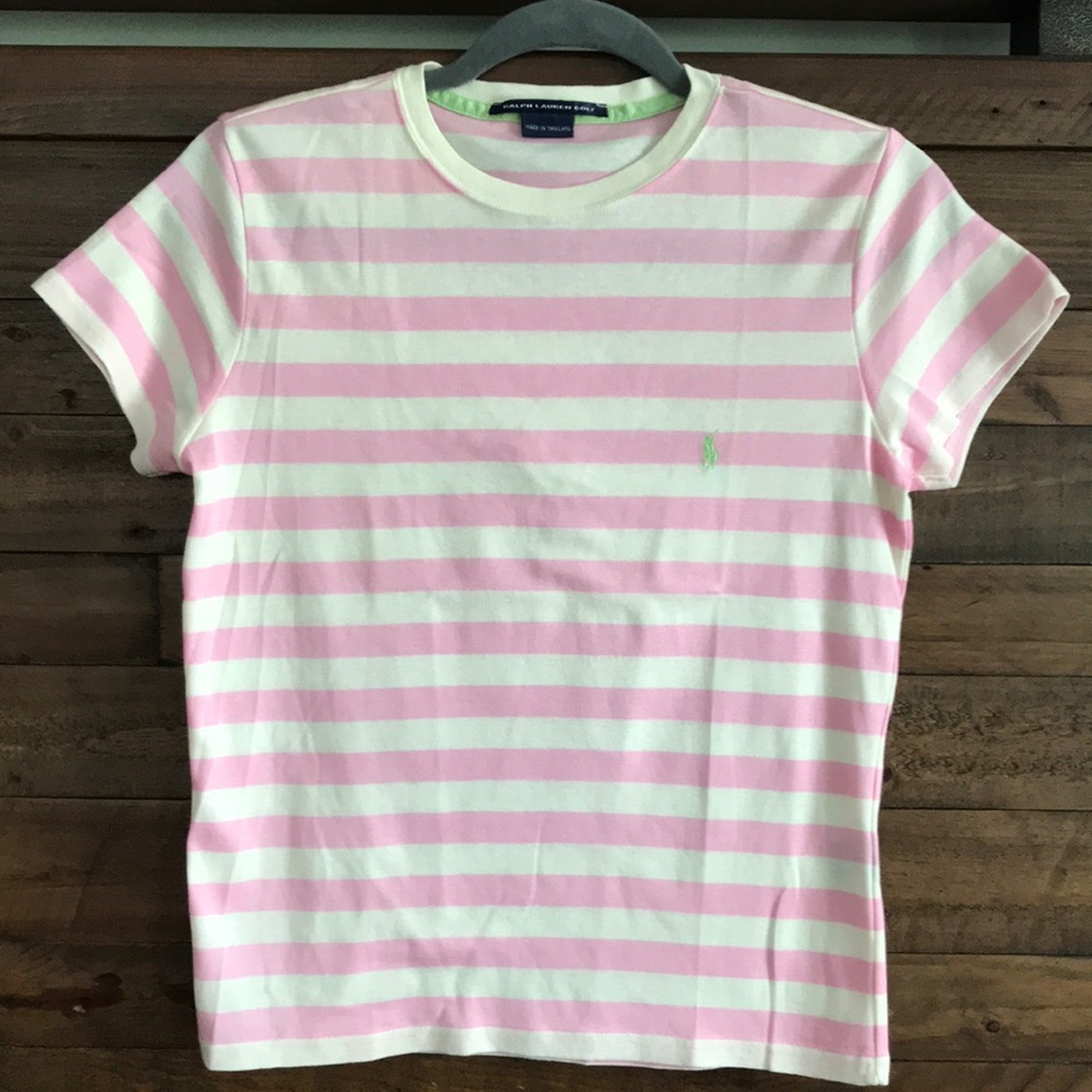 Ralph Lauren Golf  Women’s Striped T-Shirt - Picture 2 of 8
